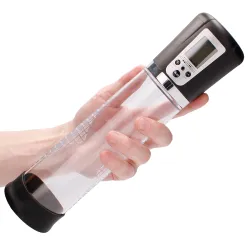 Pumped Pompe automatique pour pénis avec écran LCD 20 x 6cm